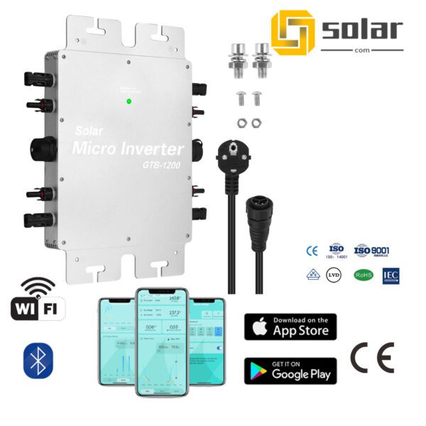 1200w/1400w/1600w Solar grid tie micro inverter